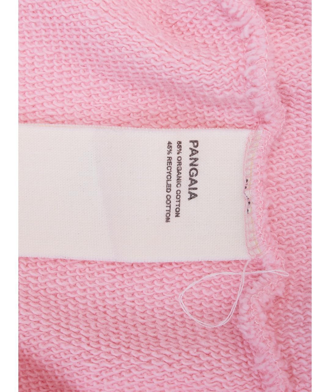 THE PANGAIA Розовый хлопковый костюм с брюками, фото 4