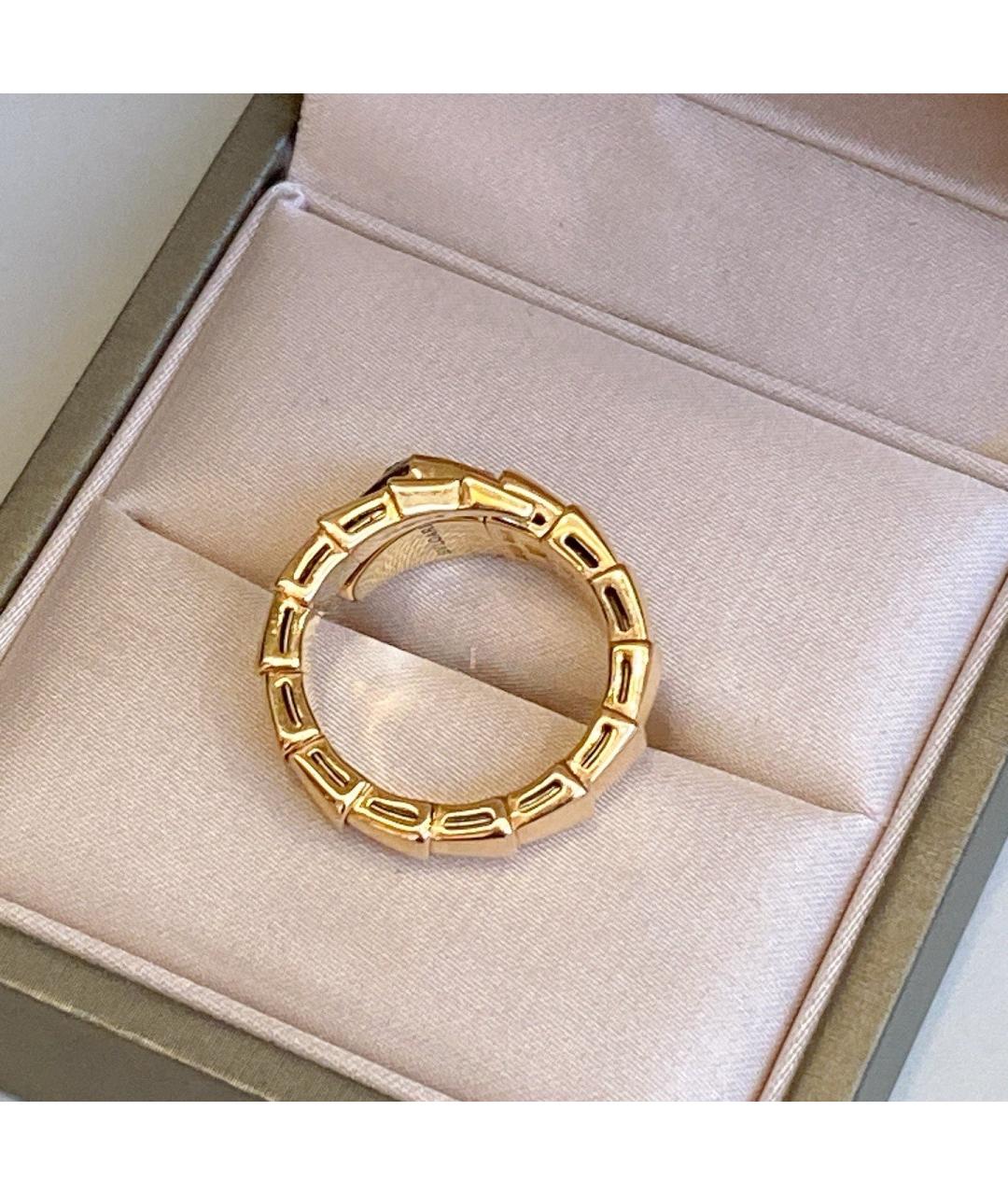 BVLGARI Золотое кольцо из розового золота, фото 7