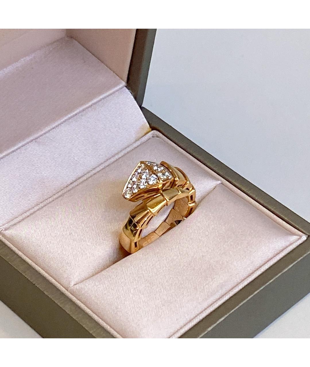 BVLGARI Золотое кольцо из розового золота, фото 6