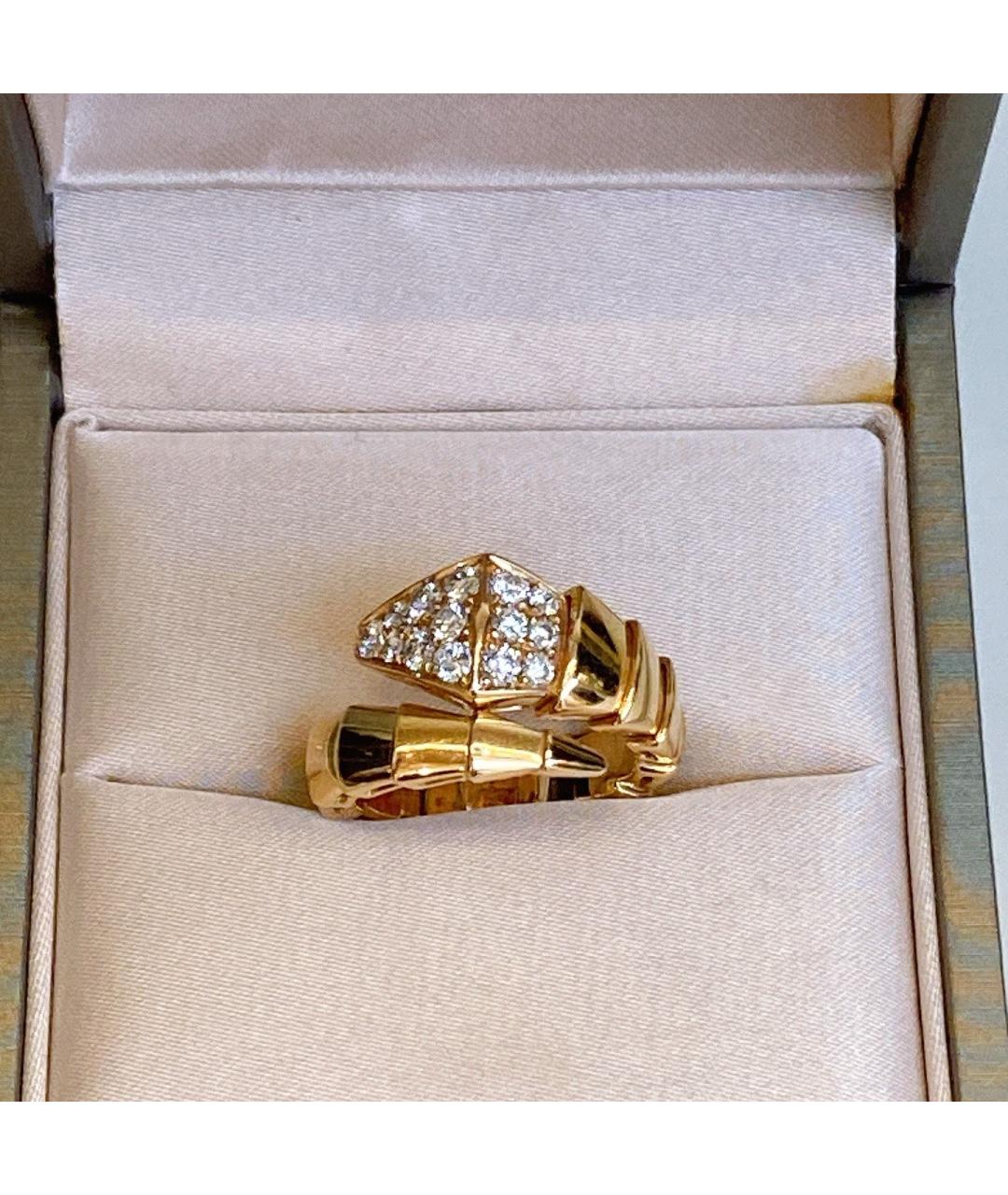 BVLGARI Золотое кольцо из розового золота, фото 2