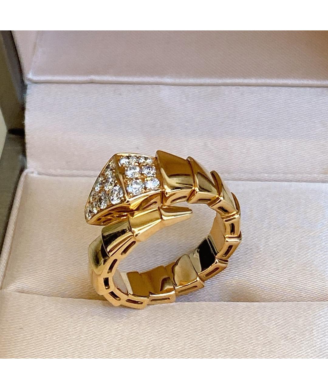 BVLGARI Золотое кольцо из розового золота, фото 9