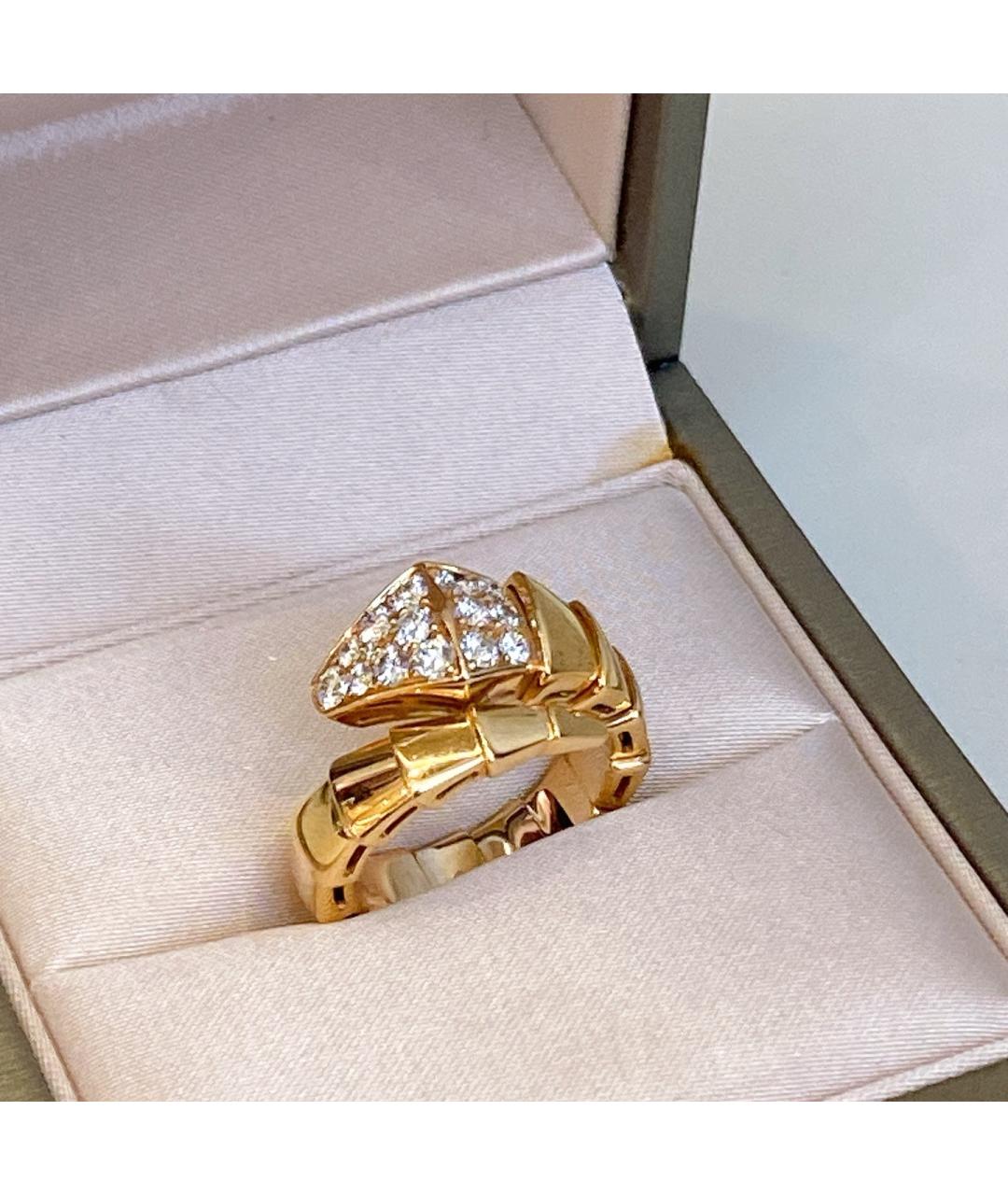 BVLGARI Золотое кольцо из розового золота, фото 3