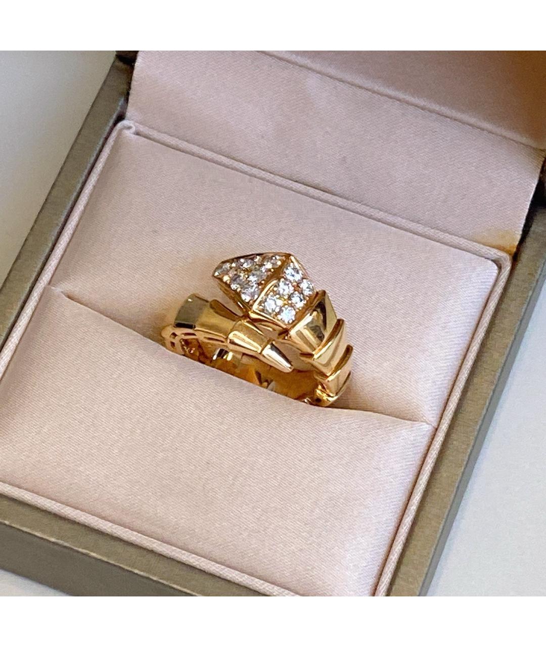 BVLGARI Золотое кольцо из розового золота, фото 8
