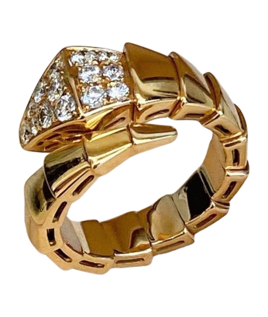 BVLGARI Золотое кольцо из розового золота, фото 1