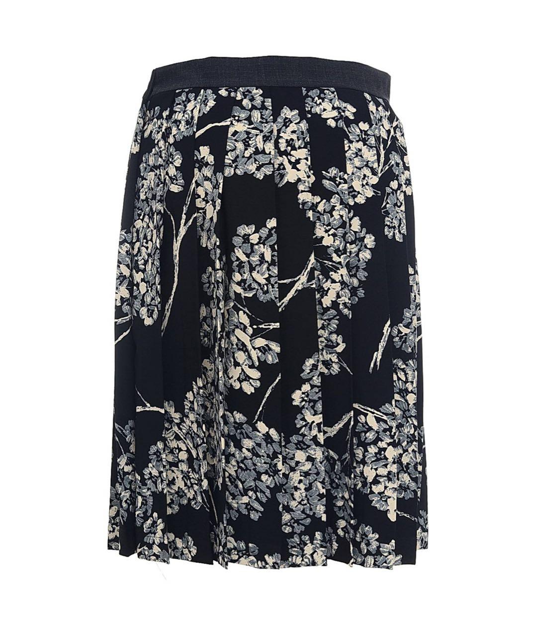 LIVIANA CONTI Черная вискозная юбка миди, фото 2