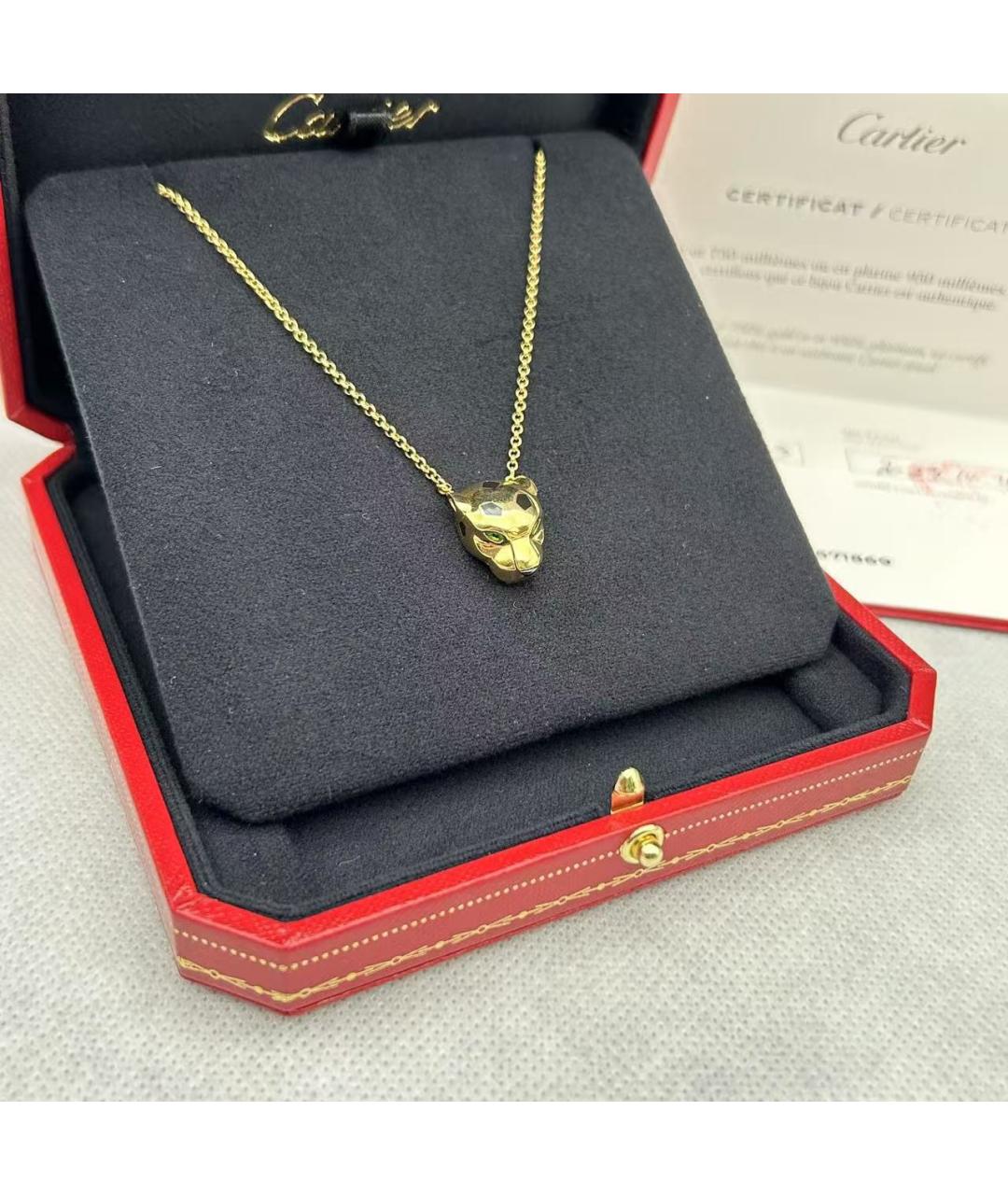 CARTIER Золотое колье из желтого золота, фото 6