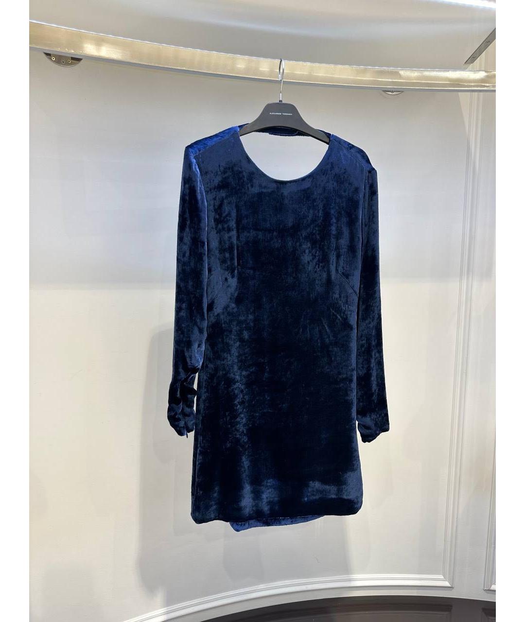 ALEXANDER TEREKHOV Темно-синее платье, фото 3
