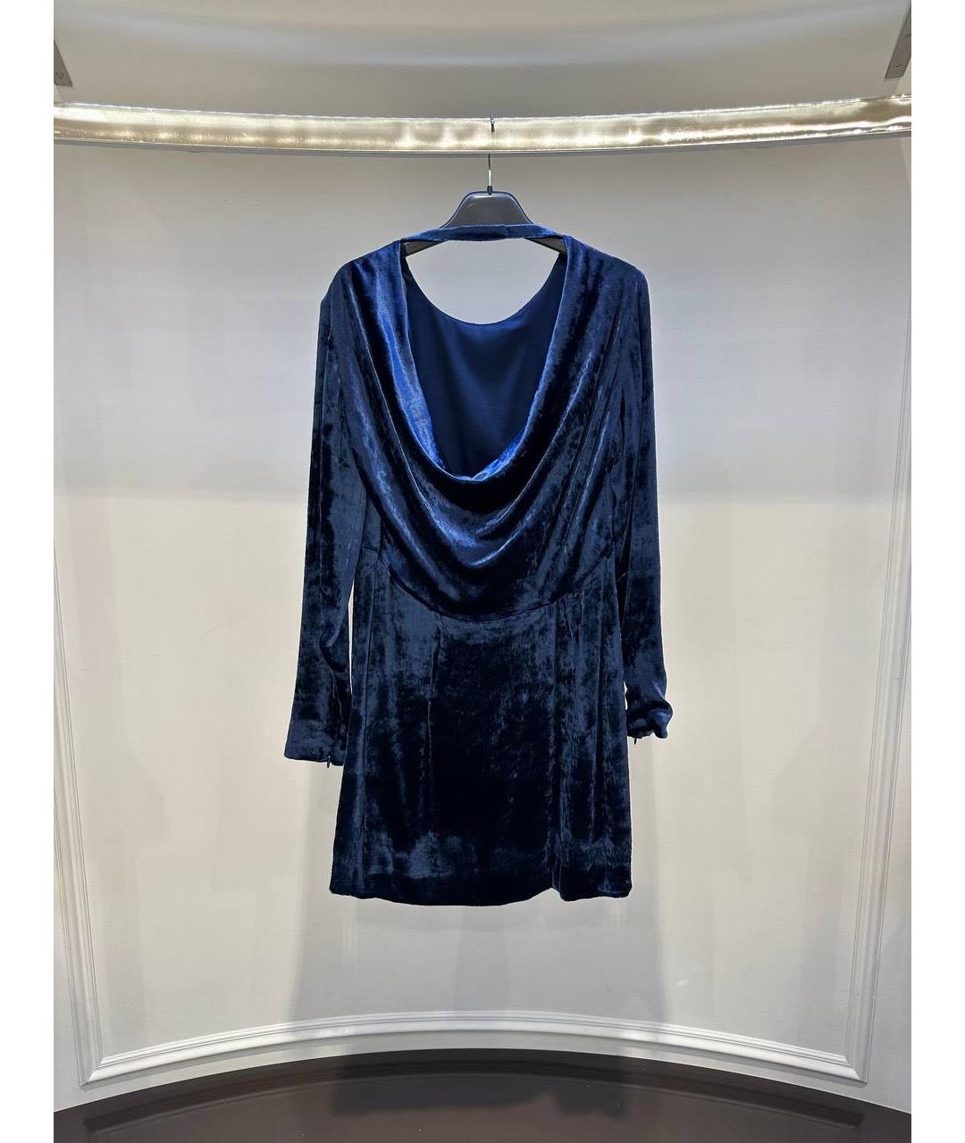 ALEXANDER TEREKHOV Темно-синее платье, фото 2