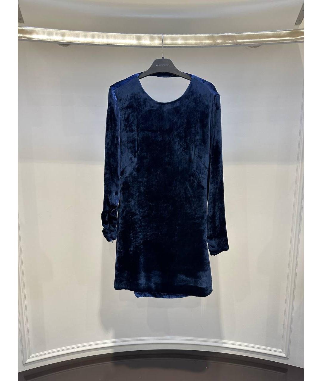 ALEXANDER TEREKHOV Темно-синее платье, фото 4