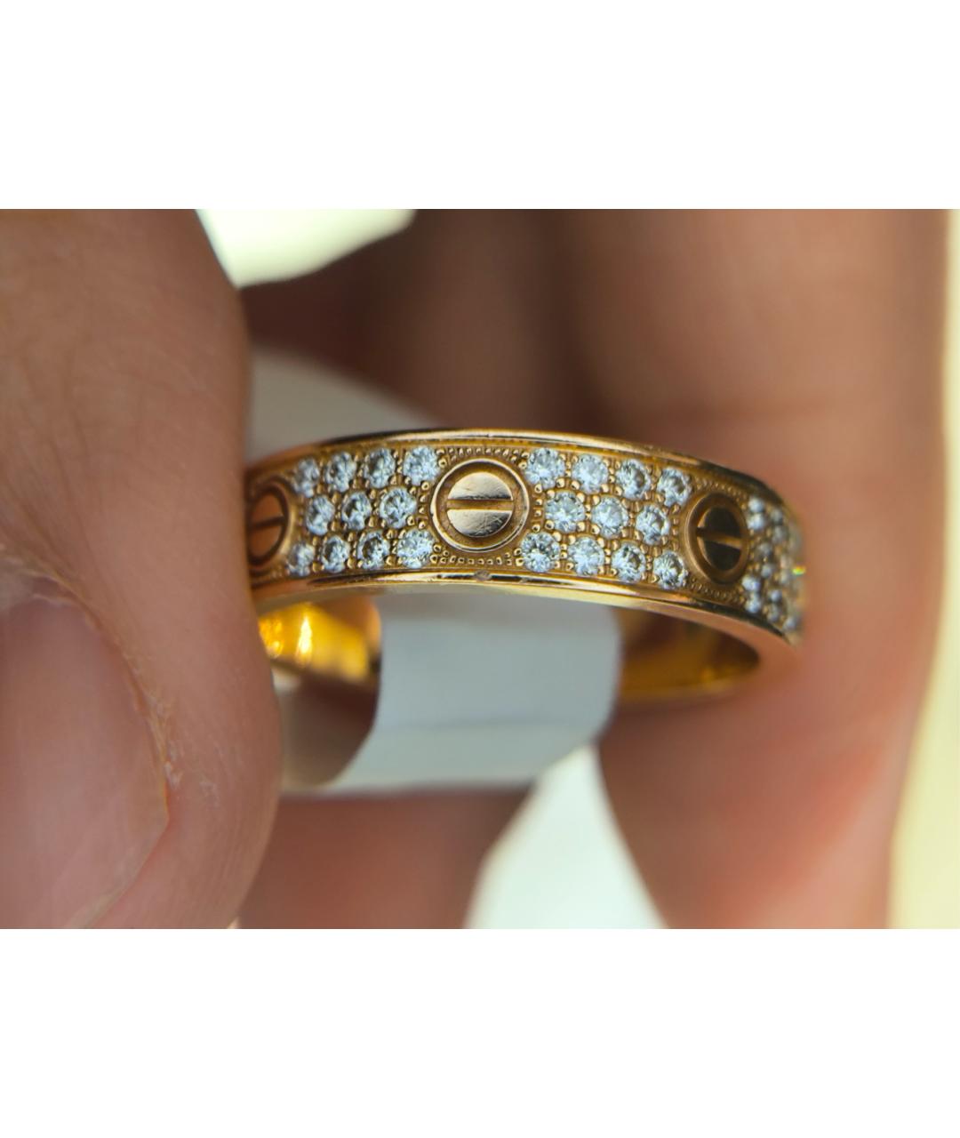 CARTIER Золотое кольцо из розового золота, фото 3
