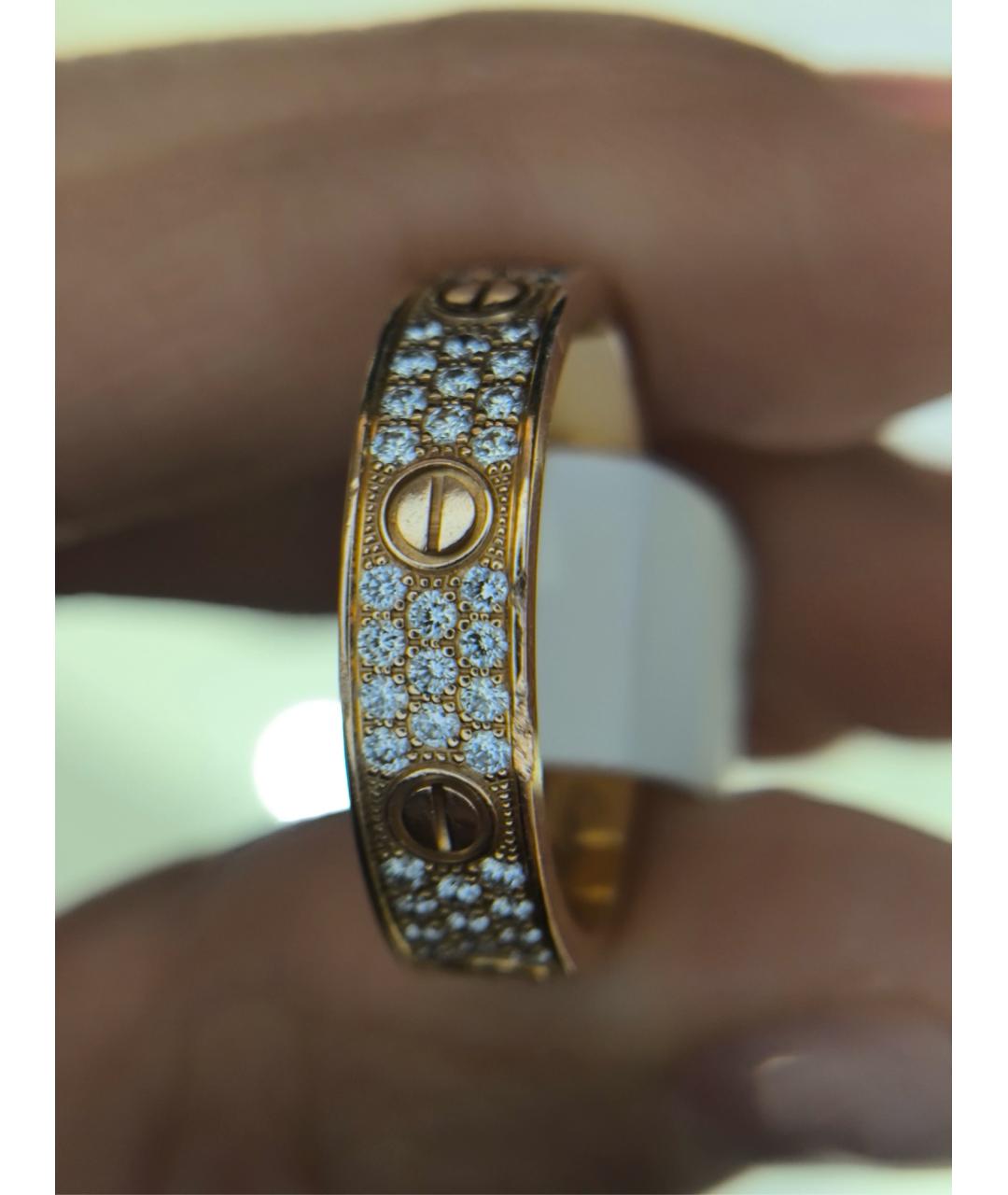 CARTIER Золотое кольцо из розового золота, фото 6
