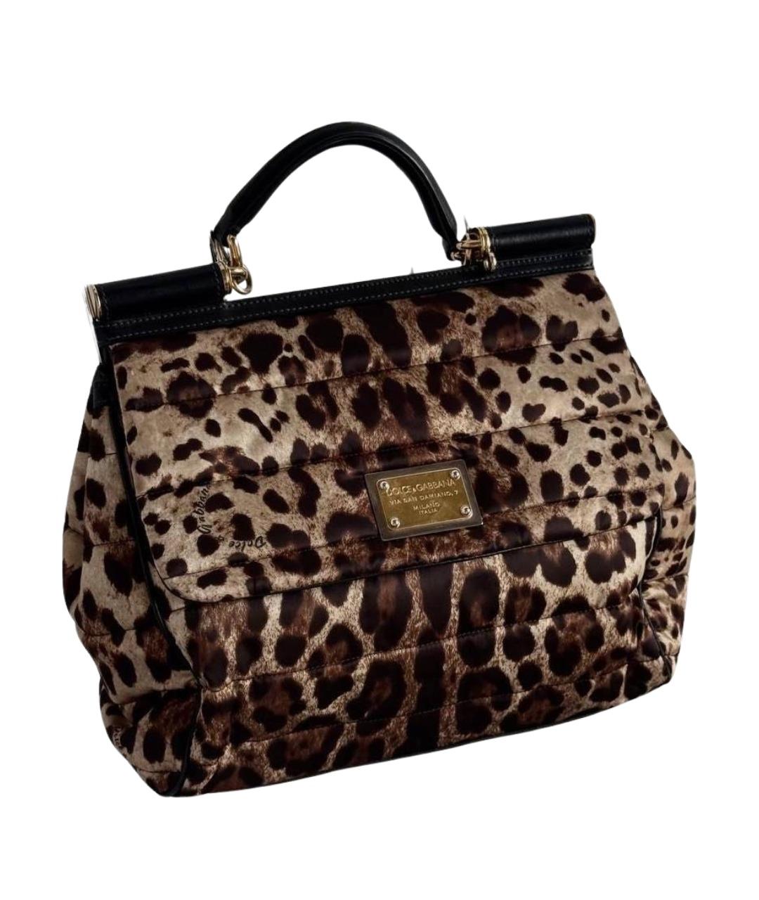 DOLCE&GABBANA Мульти синтетическая сумка с короткими ручками, фото 1