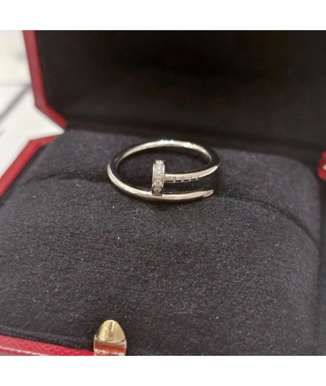CARTIER Серебряное кольцо из белого золота, фото 3