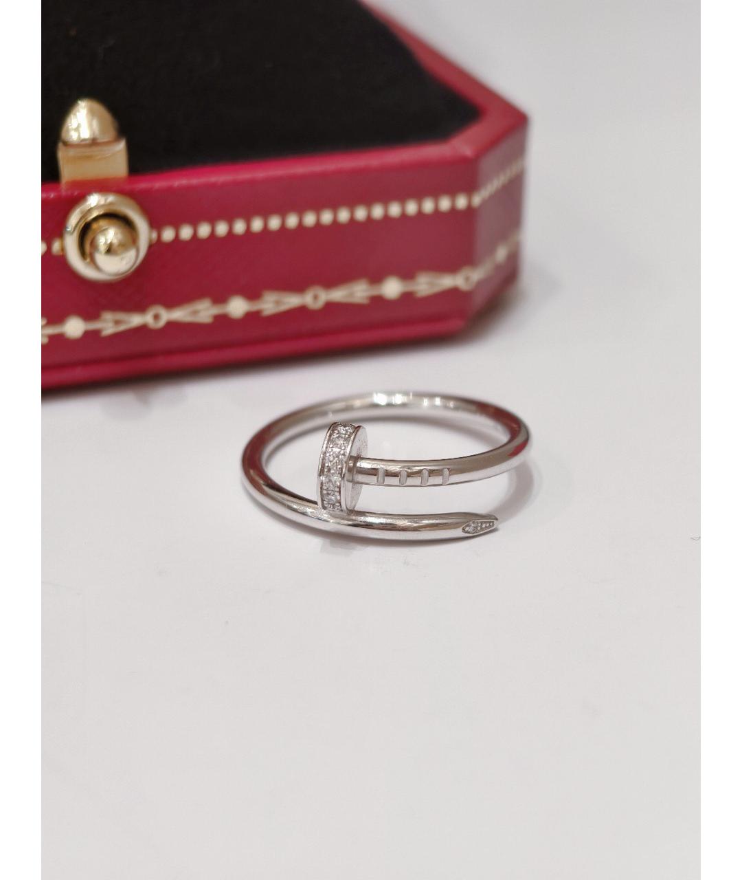 CARTIER Серебряное кольцо из белого золота, фото 9