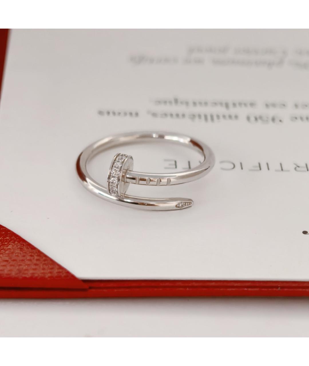 CARTIER Серебряное кольцо из белого золота, фото 5