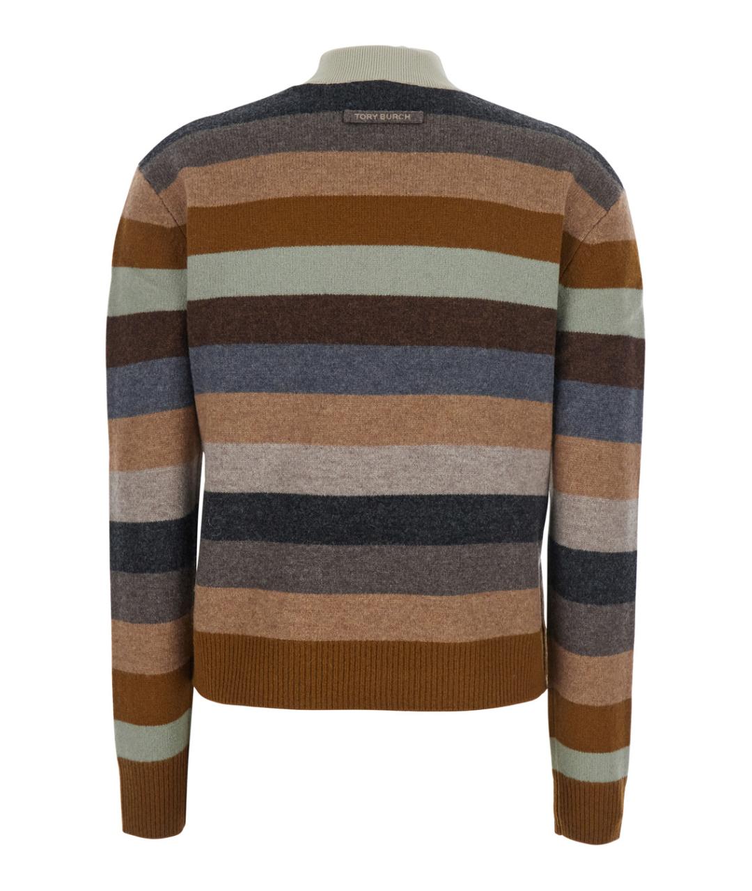 TORY BURCH Мульти шерстяной джемпер / свитер, фото 2
