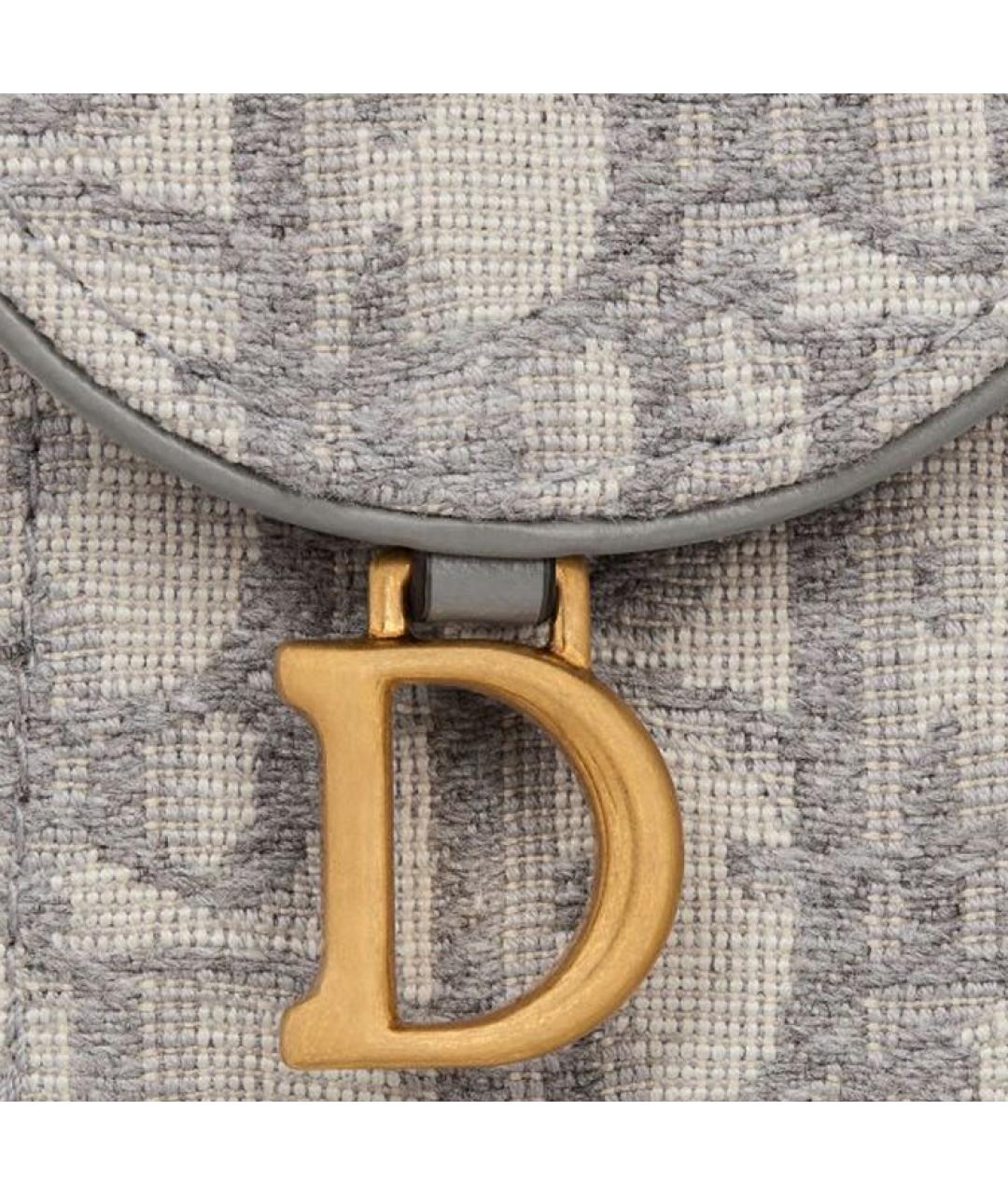 CHRISTIAN DIOR Серый кардхолдер, фото 6