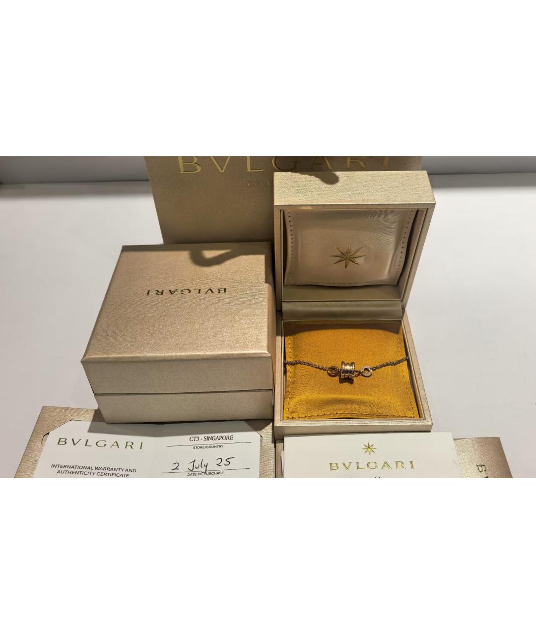BVLGARI Золотой браслет из розового золота, фото 4