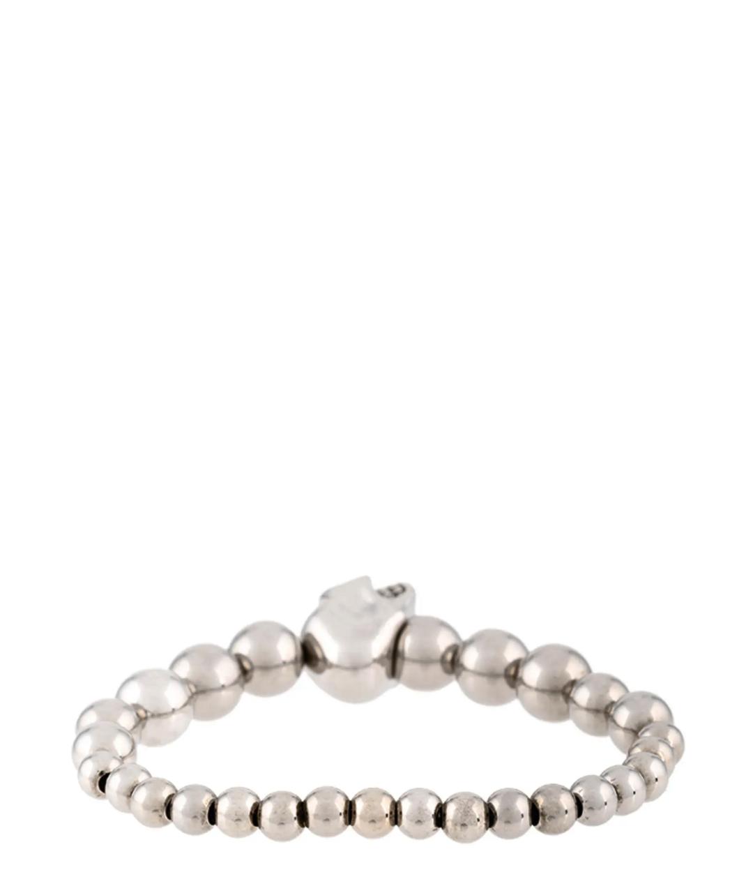 ALEXANDER MCQUEEN Серебрянный браслет, фото 3