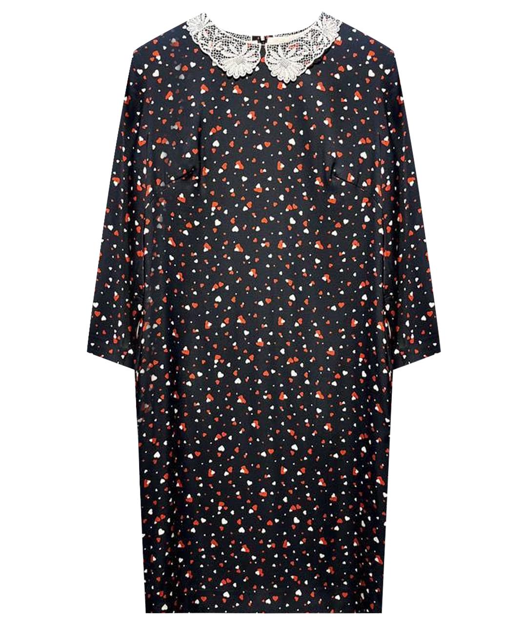 ALEXANDER TEREKHOV Черное повседневное платье, фото 1