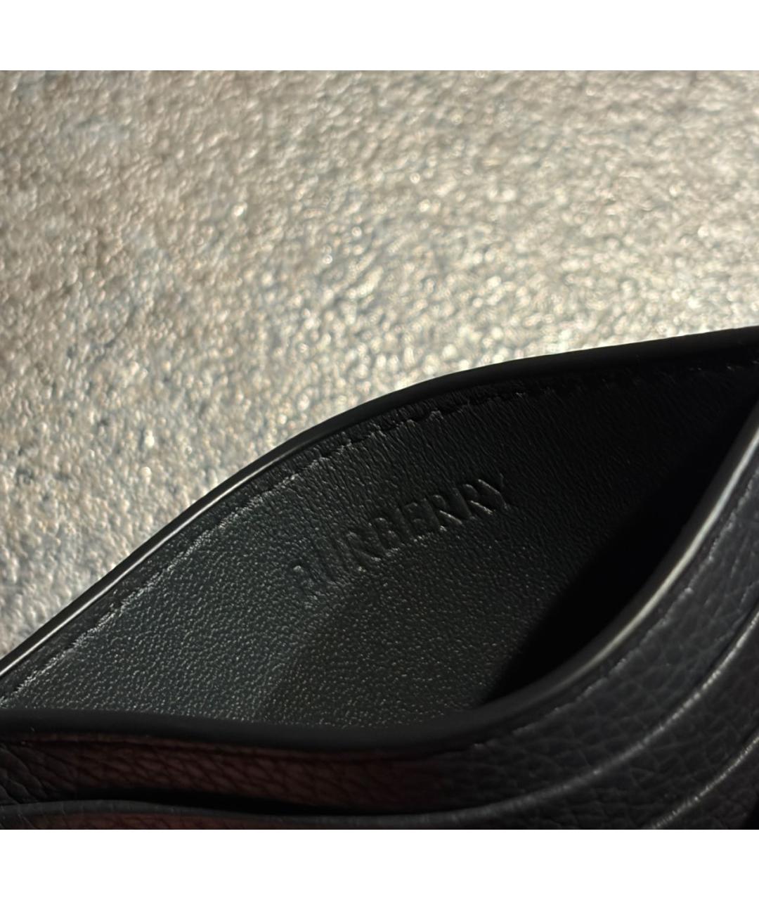 BURBERRY Зеленый кожаный кардхолдер, фото 6