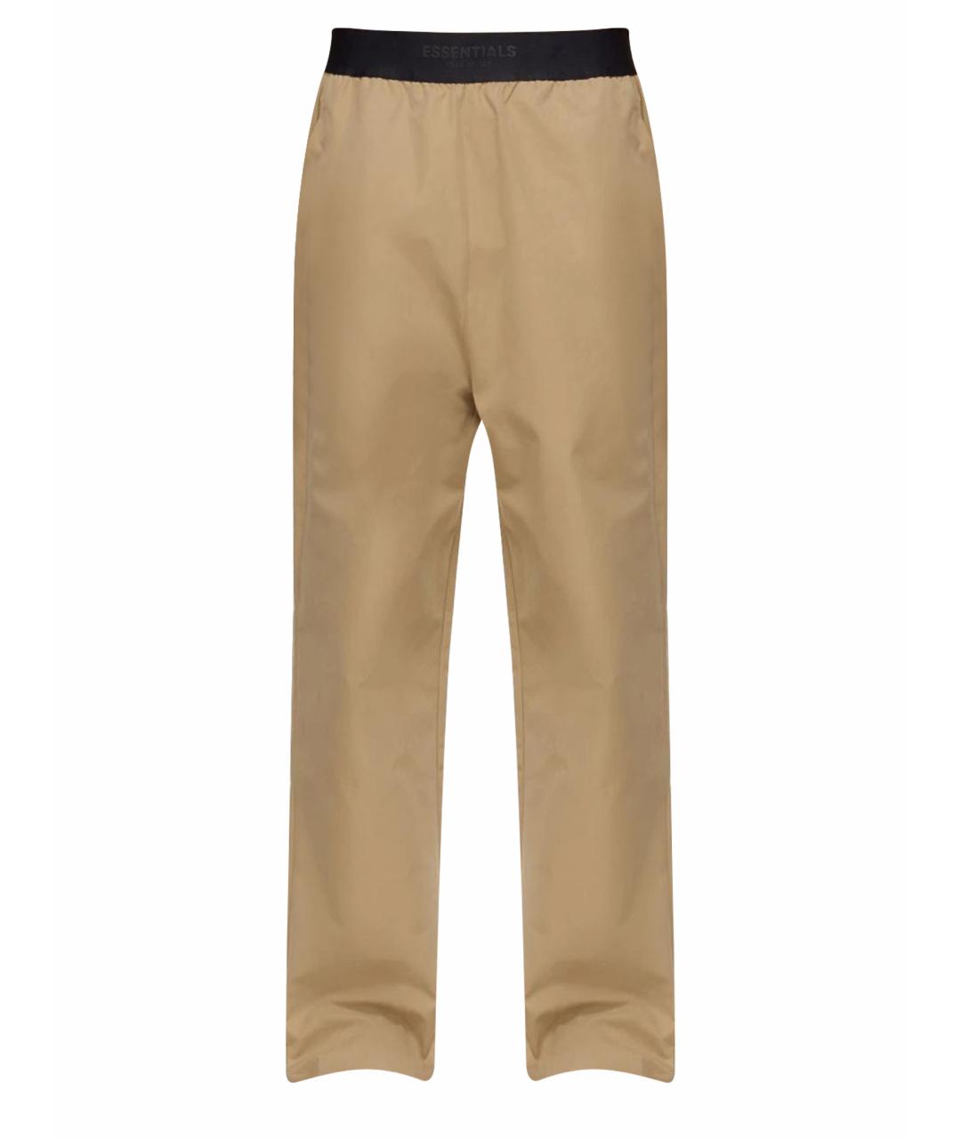 FEAR OF GOD ESSENTIALS Коричневые повседневные брюки, фото 1