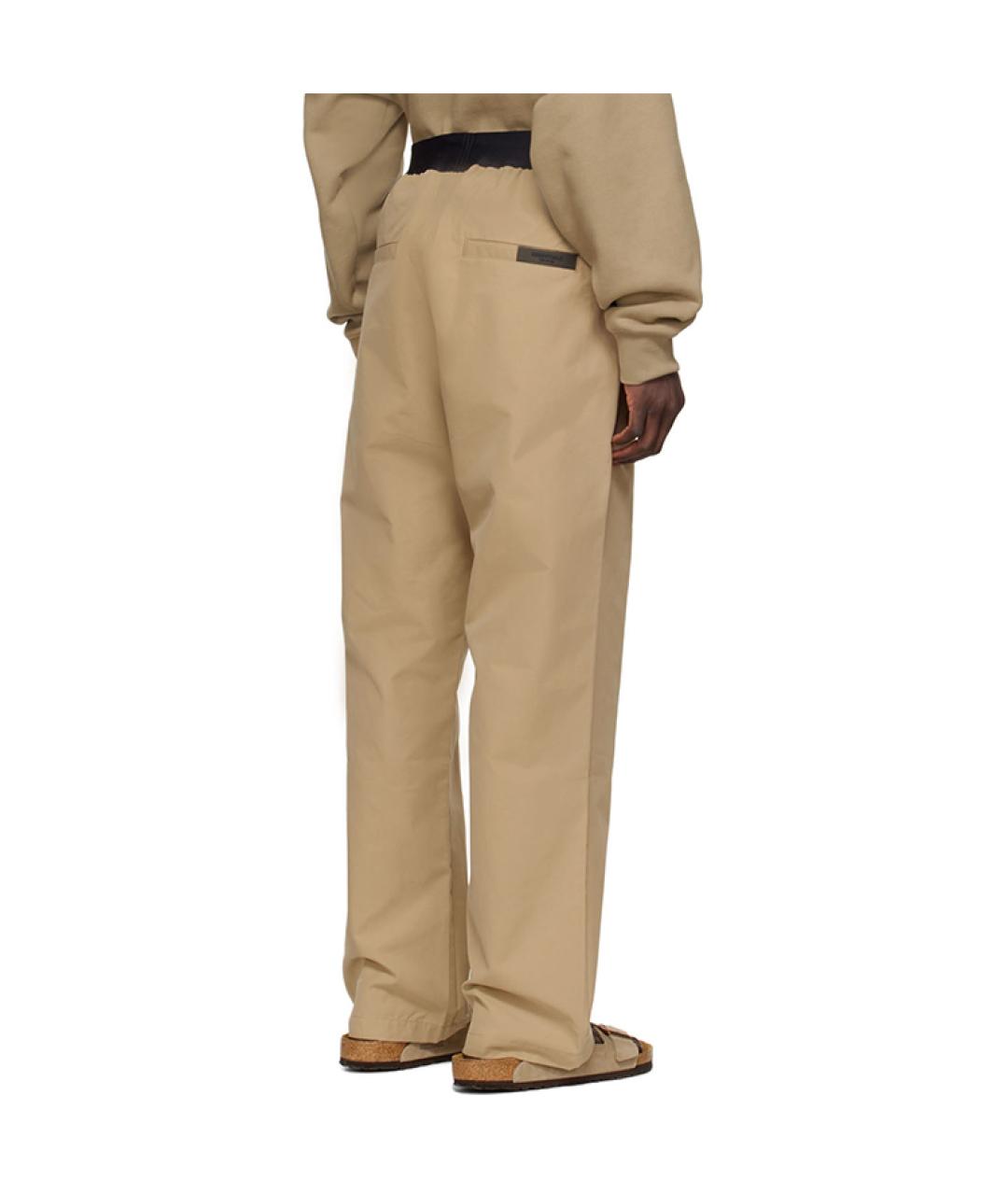 FEAR OF GOD ESSENTIALS Коричневые повседневные брюки, фото 4