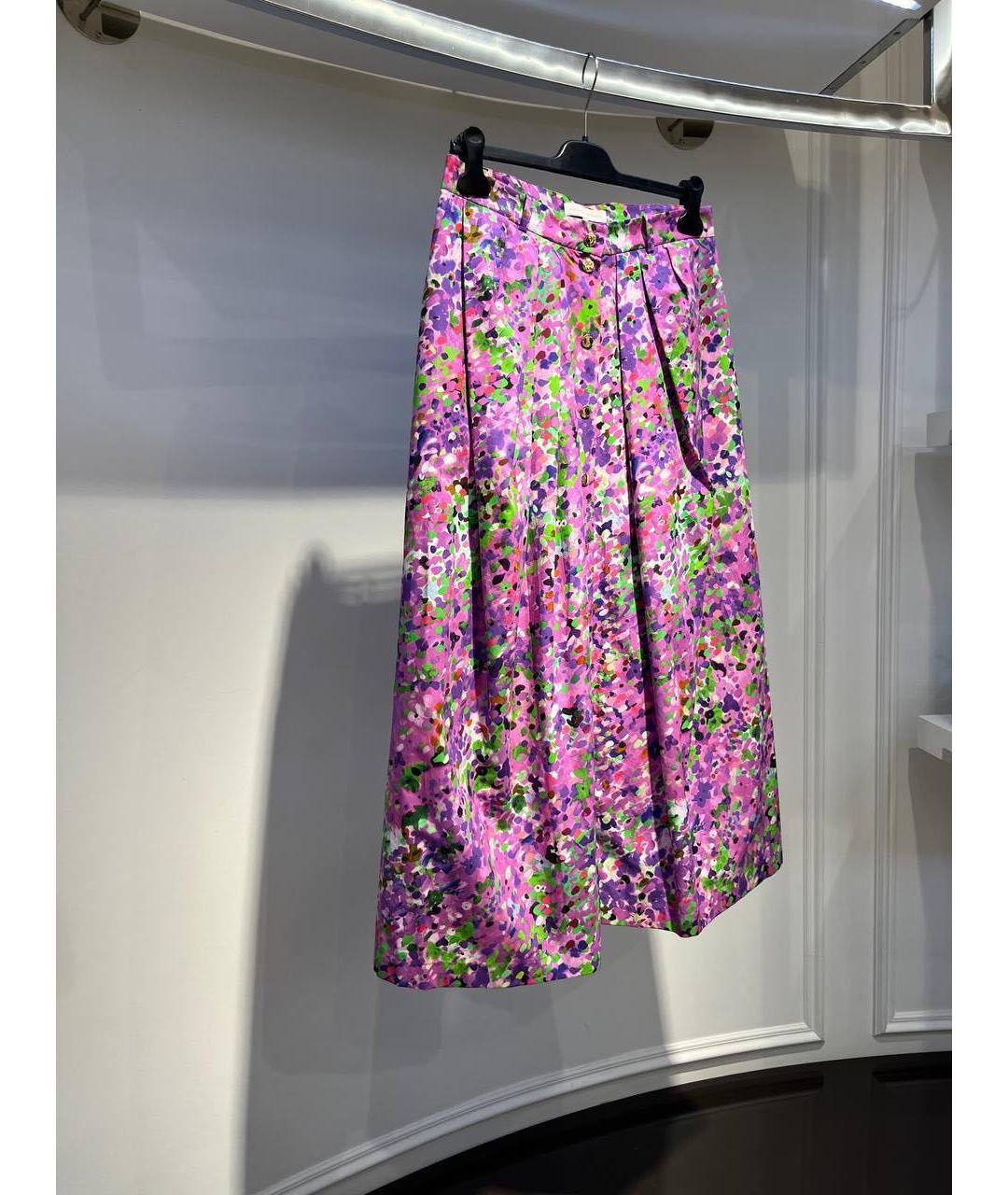 ALEXANDER TEREKHOV Фиолетовая юбка миди, фото 3