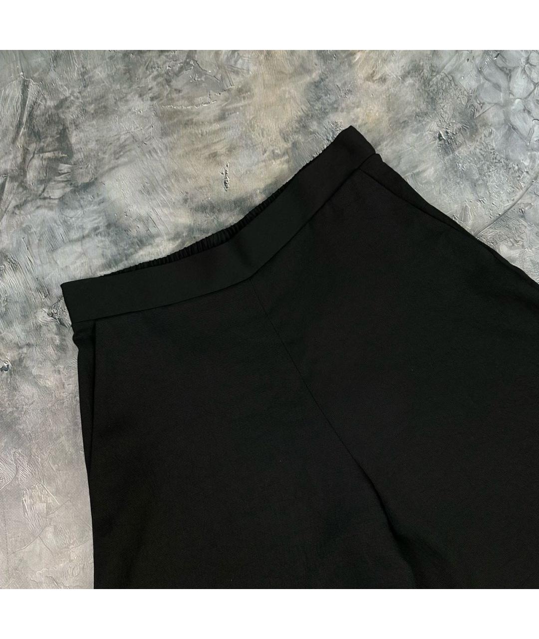 COS Черные полиэстеровые брюки широкие, фото 3