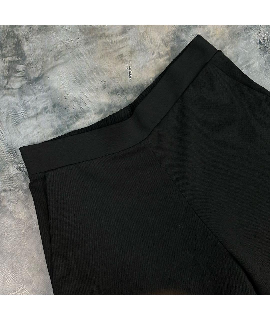 COS Черные полиэстеровые брюки широкие, фото 5