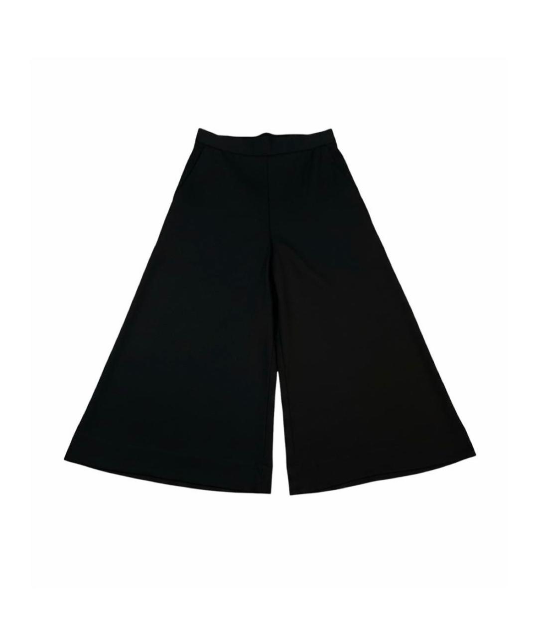 COS Черные полиэстеровые брюки широкие, фото 1