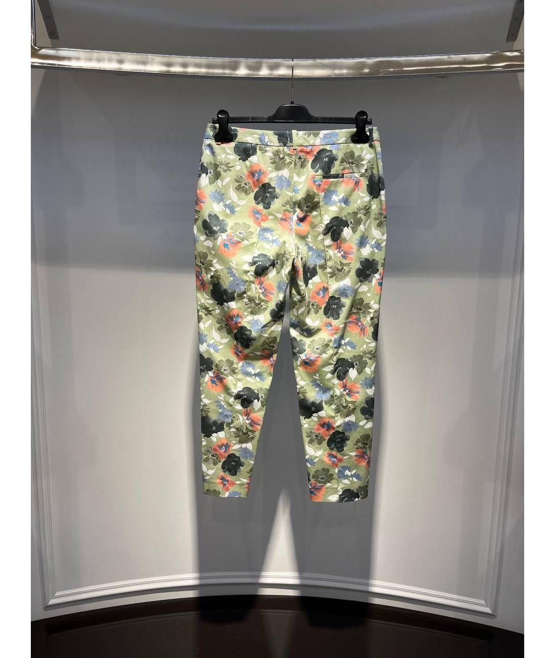 ALEXANDER TEREKHOV Зеленые брюки узкие, фото 2