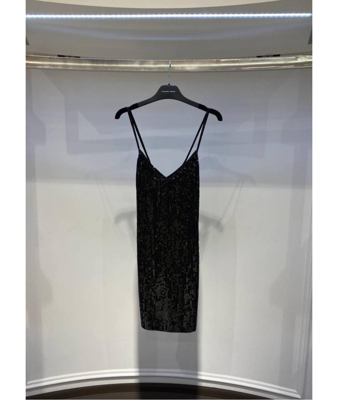 ALEXANDER TEREKHOV Черное коктейльное платье, фото 4