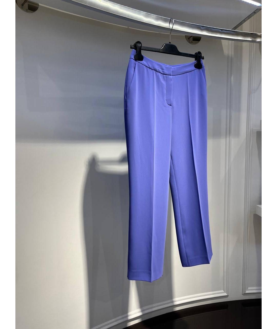 ALEXANDER TEREKHOV Синие прямые брюки, фото 3