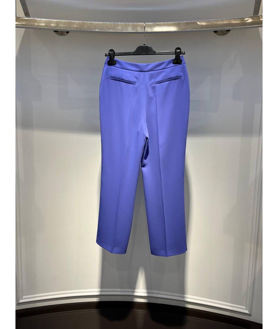 ALEXANDER TEREKHOV Синие прямые брюки, фото 2