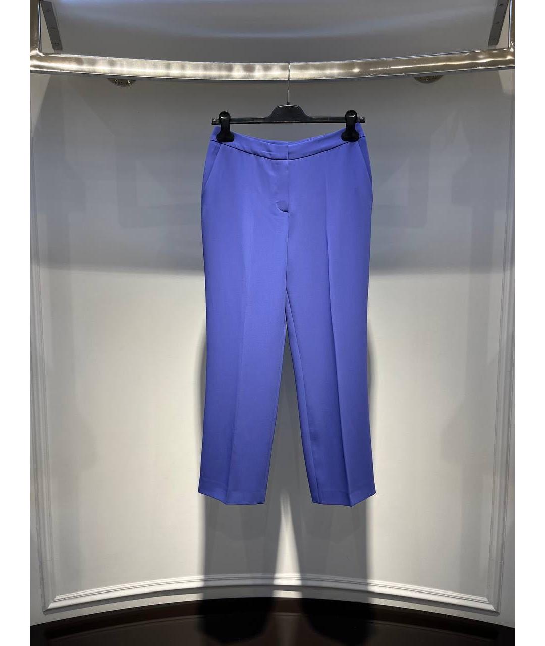 ALEXANDER TEREKHOV Синие прямые брюки, фото 4