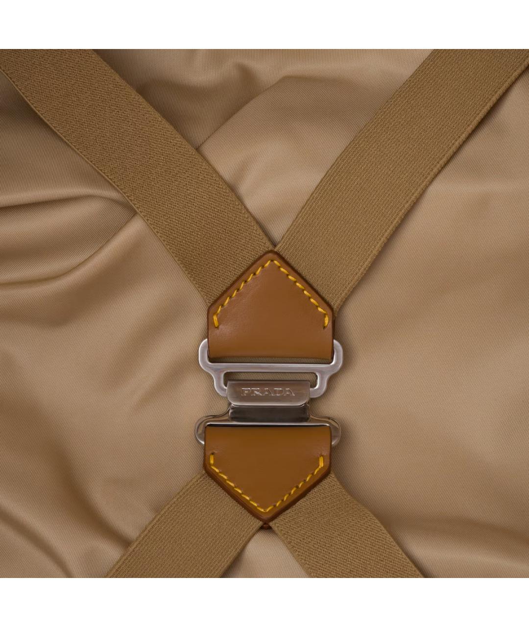 PRADA Хаки тканевая дорожная/спортивная сумка, фото 6