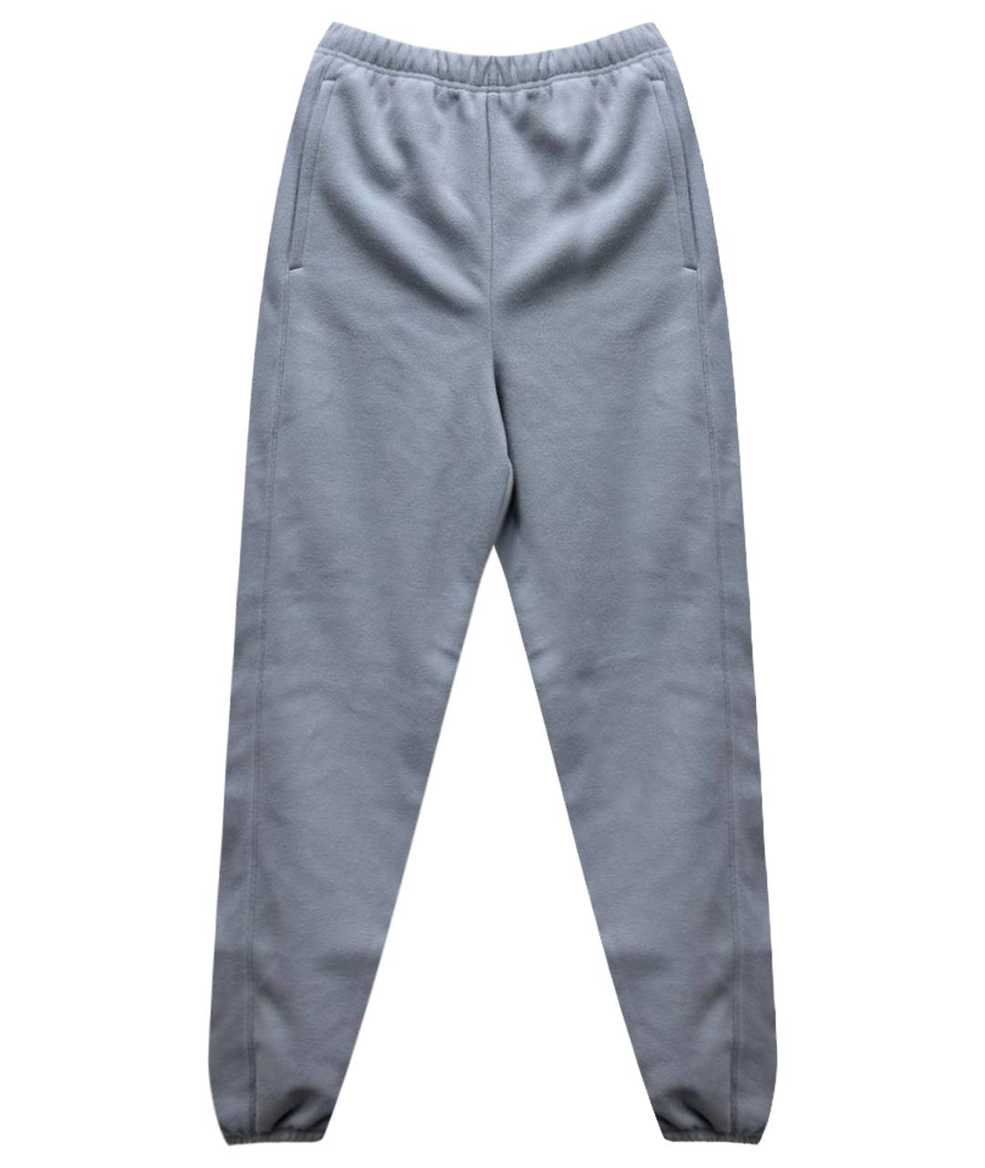 ALO YOGA Голубые хлопковые спортивные брюки и шорты, фото 1