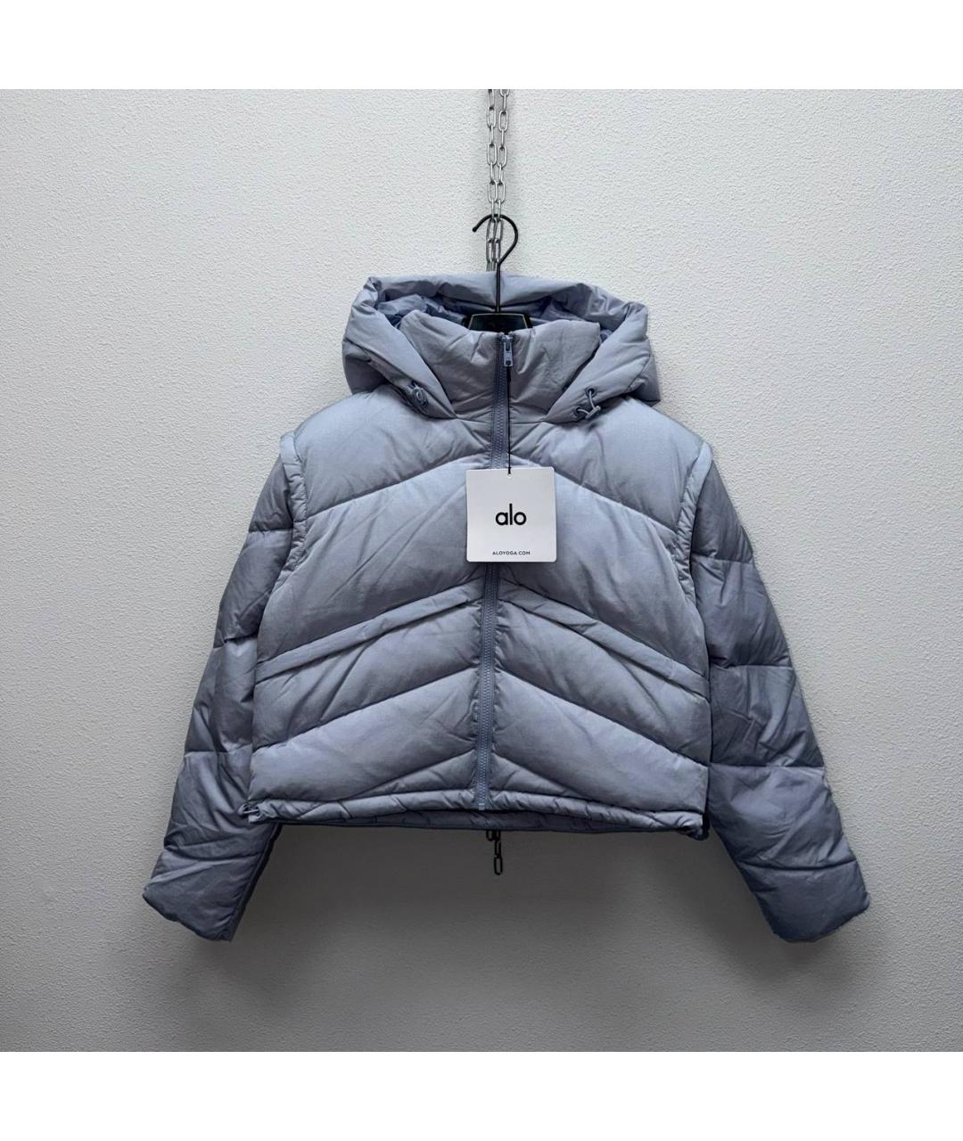 ALO YOGA Голубой пуховик, фото 8