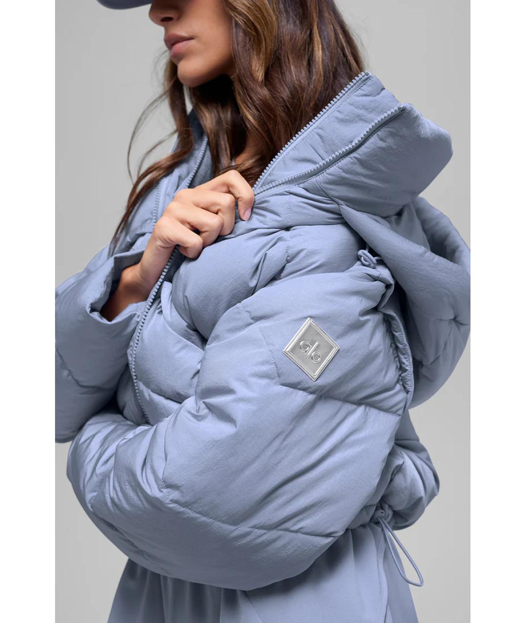 ALO YOGA Голубой пуховик, фото 5
