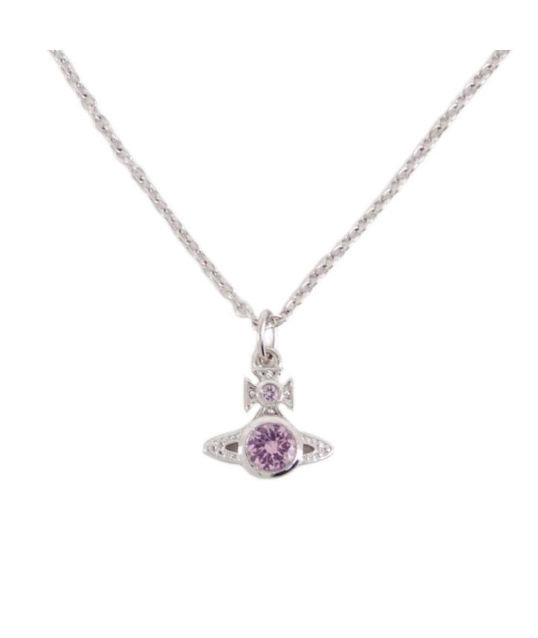 VIVIENNE WESTWOOD Серебряная латунная цепочка/подвеска, фото 1