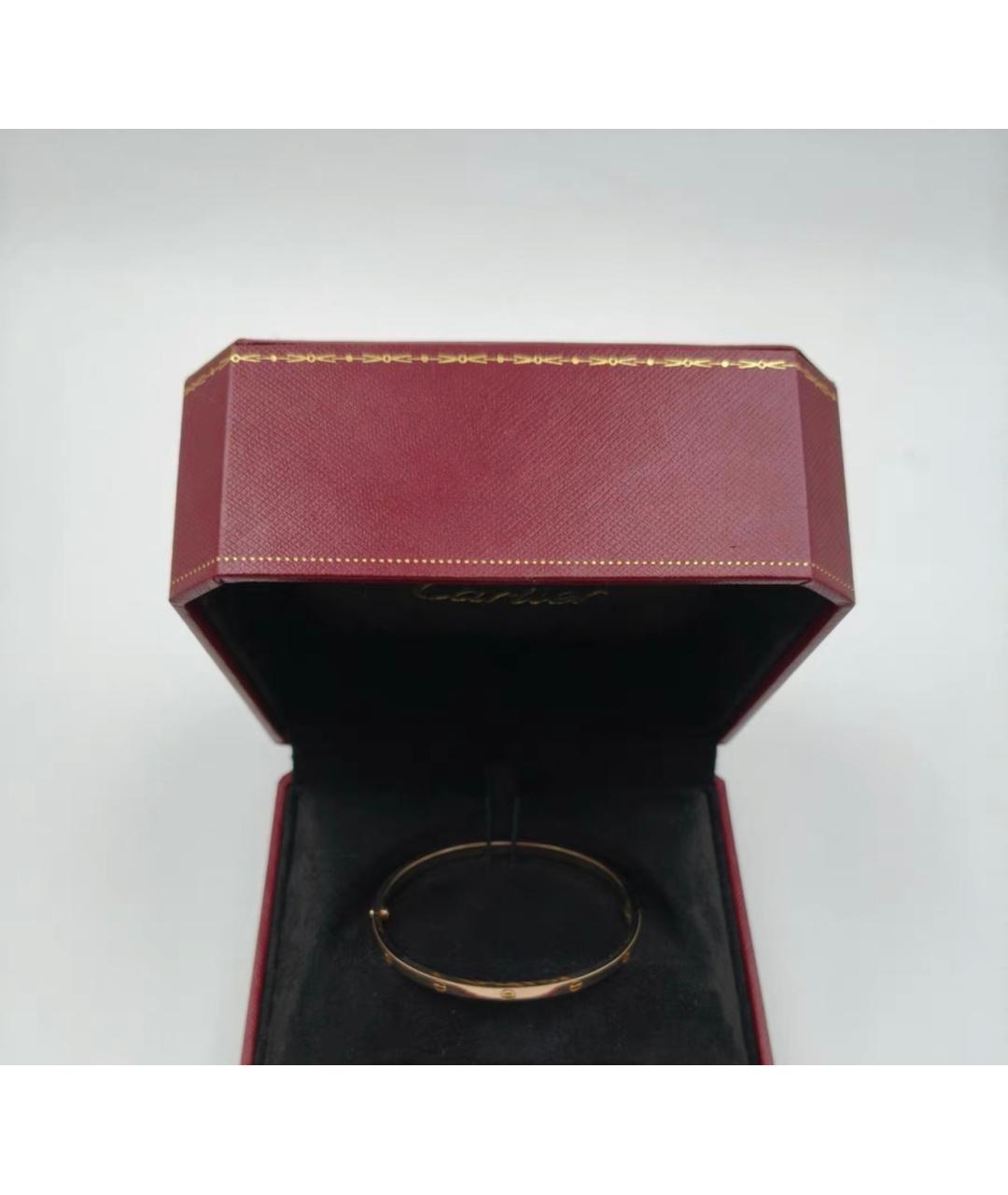 CARTIER Золотой браслет из желтого золота, фото 4