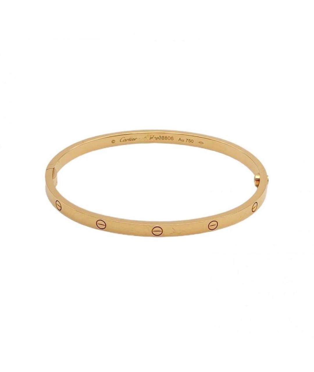 CARTIER Золотой браслет из желтого золота, фото 5