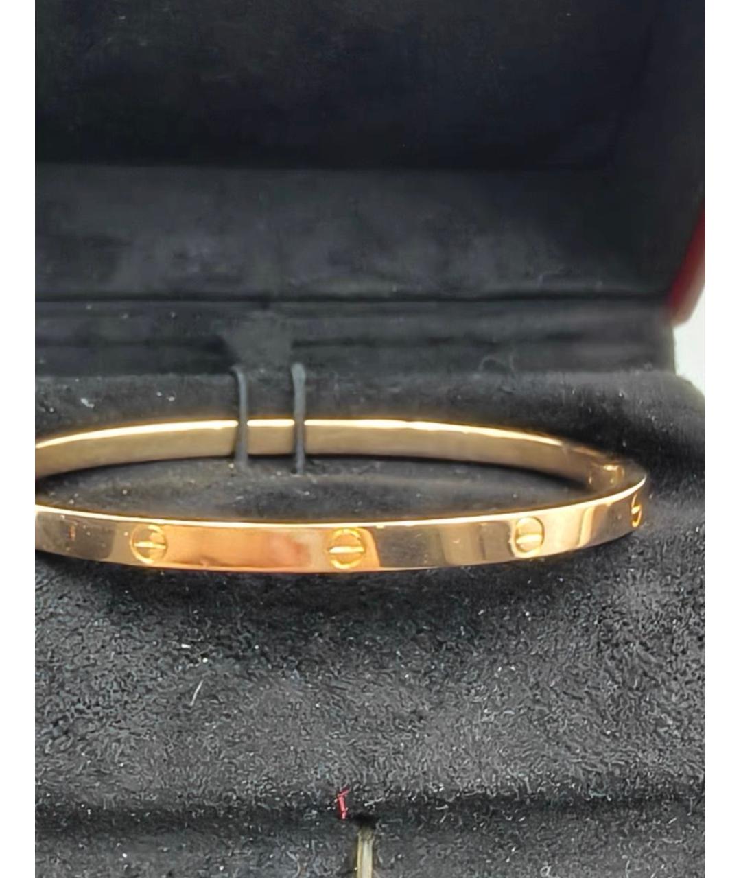 CARTIER Золотой браслет из желтого золота, фото 2