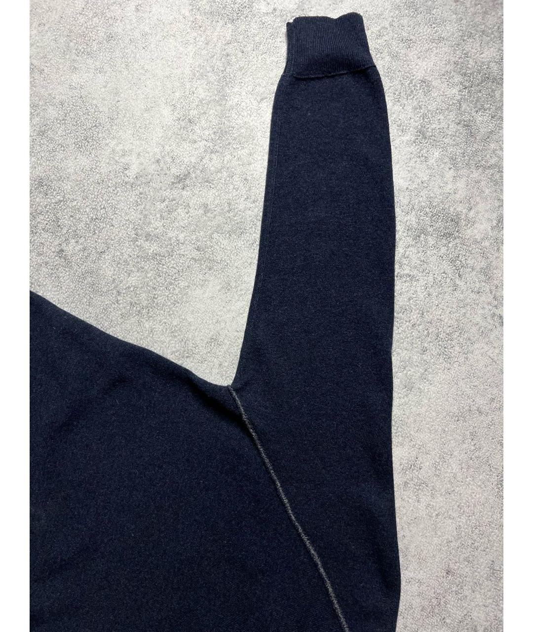 MM6 MAISON MARGIELA Серое шерстяное повседневное платье, фото 6