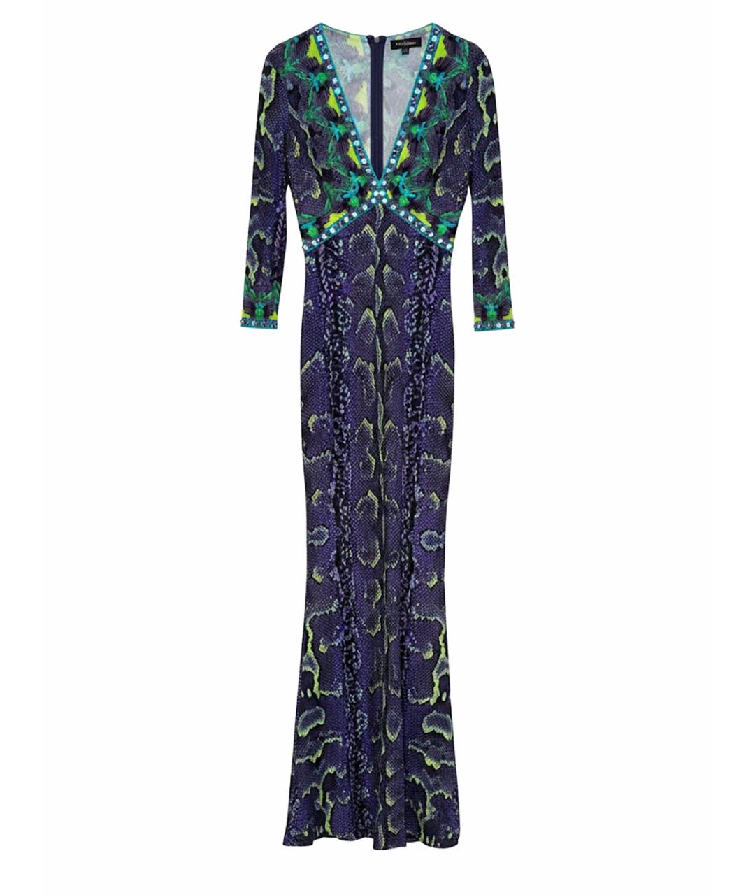 ROBERTO CAVALLI Мульти полиамидовое платье, фото 1