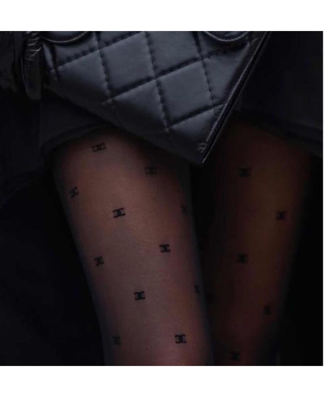 CHANEL Черные носки, чулки и колготы, фото 2