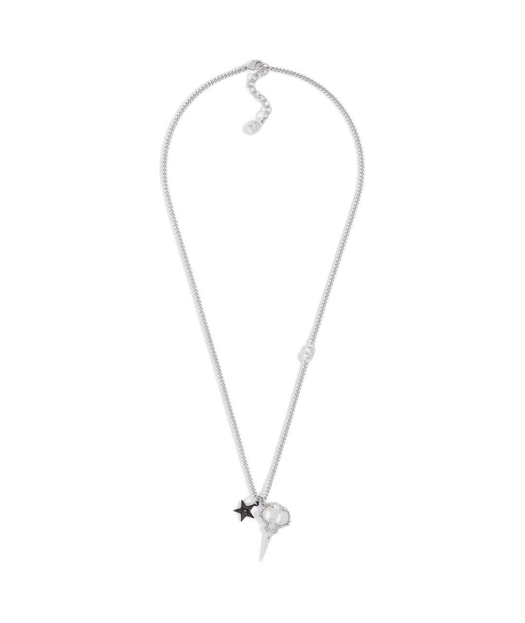 CHRISTIAN DIOR Серебряная латунная цепочка, фото 3