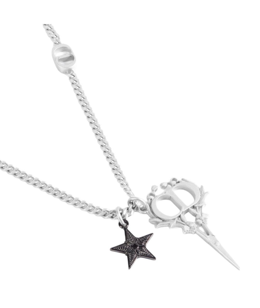 CHRISTIAN DIOR Серебряная латунная цепочка, фото 2