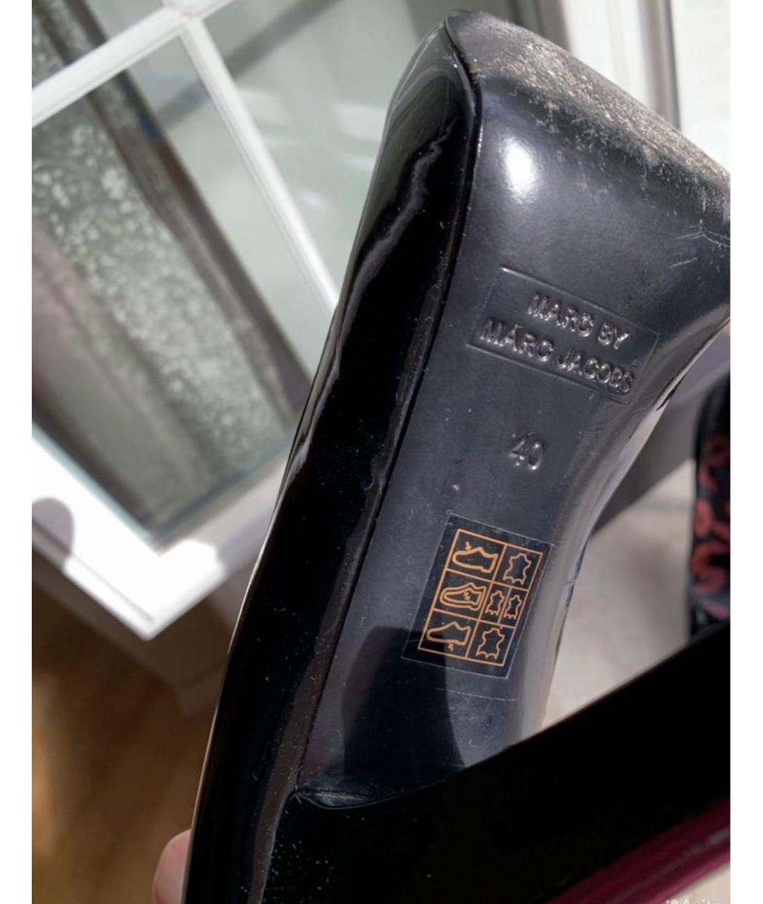 MARC BY MARC JACOBS Черные туфли из лакированной кожи, фото 7